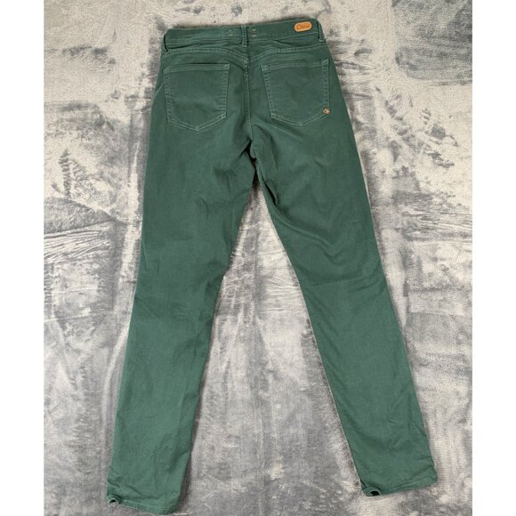 Dittos Mid Rise Skinny Jeans Women's Size 28 Green Stretch Pants Relaxed Casual - Picture 2 of 9